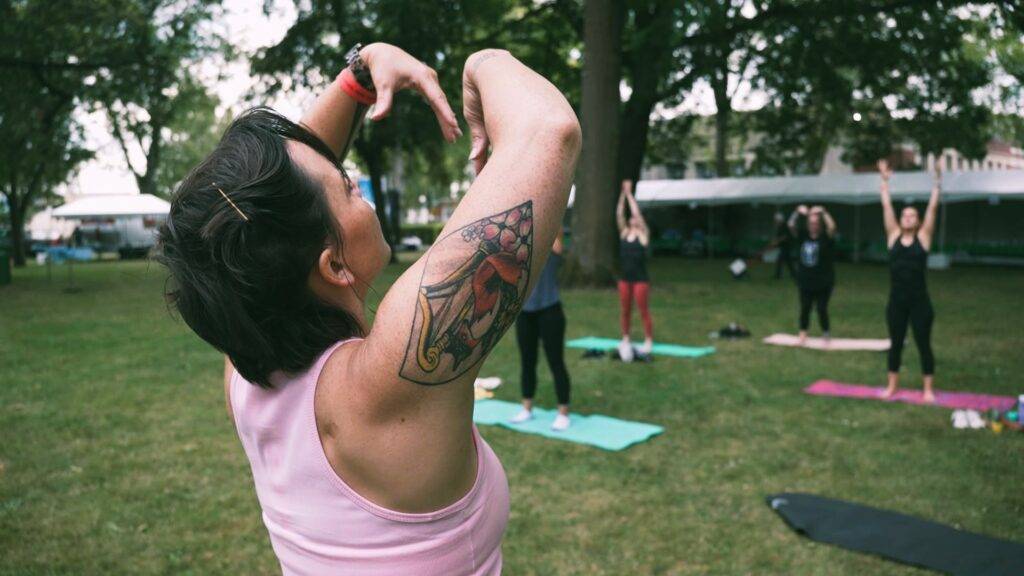 Katie Murray Mats & Mimosas at RAL Park (Civic Circle)