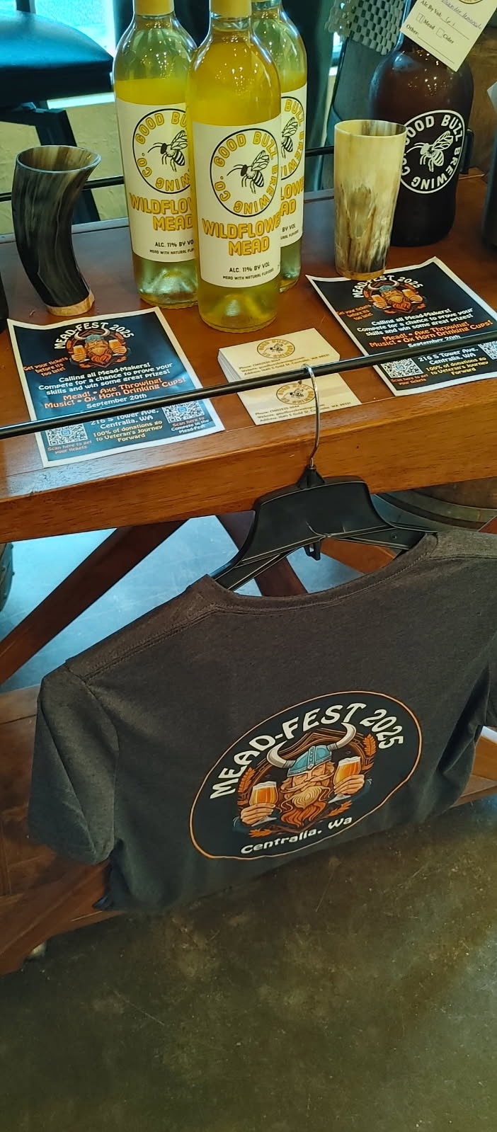 Good Buzz Brewing Company products and events